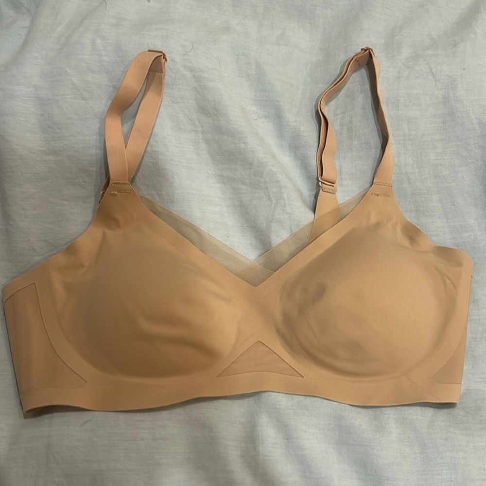 Honeylove Tan Crossover bra NWOT